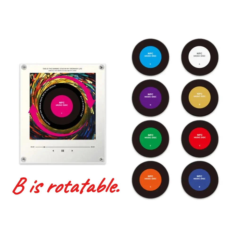 Interactive Magnetic NFC Music Player